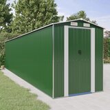 The Living Store Vrtna lopa zelena 192x855x223 cm pocinkano jeklo - Vrtna Lopa, (21751337) Cene