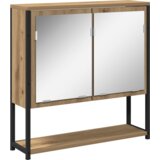 vidaXL 3-delni set kopalniškega pohištva Artisan Oak Inženirski les | Shoptok.si