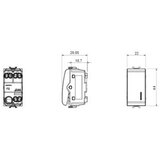 GEWISS prekidač 16A 1M GW10002 beli | Eponuda.com