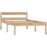 The Living Store Posteljni okvir iz trdne borovine 100x200 cm - Posteljni Okvir, (21529592) | Shoptok.si