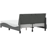  Krevet s madracem Hanko tamnosivi 140x190 cm od tkanine | shoptok.hr