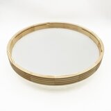  Stropno svetlo NATURAL MODERN SLIM 3xE27/15W/230V, prečnik 47,5 cm, borovina | Eponuda.com