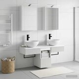  Set ormarića za kupaonicu 5 pcs Bijela 43 x 16 x 62,5 cm | shoptok.hr
