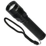 Retlux led punjiva aluminijumska baterijska lampa LED/3W/2000 mah IPX4 crna | Eponuda.com