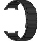 INF Združljiv z Samsung Galaxy Watch8/Watch8 Classic magnetni silikonski pašček Black, (5000079345) | Shoptok.si