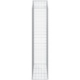  Gabionska košara s lukom 150x50x220/240 cm pocinčano željezo | shoptok.hr