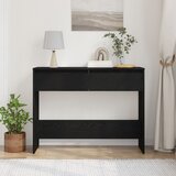 vidaXL Konzolni Stol Crni Hrast Konstruirano drvo 100 x 35 x 76.8 cm Cijene