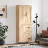  Visoka komoda hrasta sonome 69,5x34x180cm od konstruiranog drva | shoptok.hr