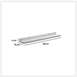 Five 58x10x4 Zidna polica Bela | ePonuda.com