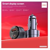 Moxom auto punjač MX-VC44 usb-a 18W+Type-C PD30W bez kabla/ crna | Eponuda.com