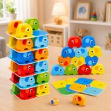 ELEPHANT Tower Skill Game Balancing s Colored Cards 46 pcs. | shoptok.hr