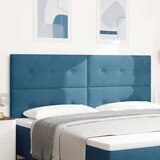  Uzglavlje Tamno plava 200 cm Baršun | shoptok.hr