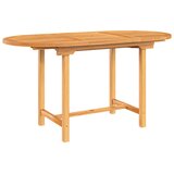  Vrtni stol na razvlačenje 110-160x80x75 cm od masivne tikovine | Eponuda.ba