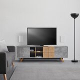 Bessagi Home Moderen Tv Element Casper, Barva Betona, Hrasta | Shoptok.si