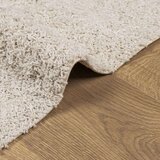  Čupavi tepih s visokim vlaknima moderni krem 80 x 250 cm | shoptok.hr