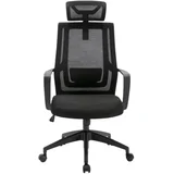 uredska stolica crna SRX-OC01-FA-B