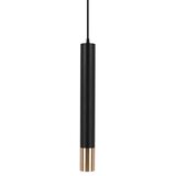  Luster na sajli 1xGU10/35W/230V 50 cm crna/zlatna | Eponuda.com