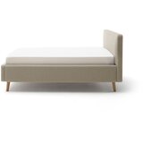 Meise Möbel Svjetlo smeđi tapecirani krevet bez podnice 120x200 cm Mattis – | shoptok.hr