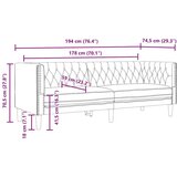  Set sofe 3 pcs Crna 194 x 74.5 x 70.5 cm Umjetna koža | shoptok.hr
