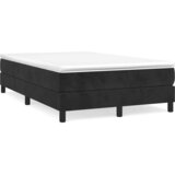 Box spring krevet s madracem crni 120 x 200 cm baršunasti | shoptok.hr