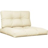 vidaXL Blazine za palete 2 kosa krem blago, (21413857) | Shoptok.si
