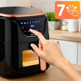  Friteza na vrući zrak BD-652 crna i zlatna | shoptok.hr
