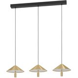 Eglo 390272 - paraguay led prigušiva viseći luster na sajli 3xLED/12W/230V 3000K zlatna | Eponuda.com