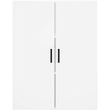  Visoka komoda bijela 69 5x34x180 cm konstruirano drvo | shoptok.hr
