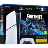 Playstation 5 Slim Digital Edition D chassis + Fortnite VCH (voucher) + dodatni PS5 Dualsense Wireless Controller 1000045170DS5 | Eponuda.ba