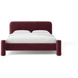 Micadoni Rjava oblazinjena zakonska postelja z letvenim dnom 180x200 cm Vera – | Shoptok.si