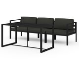  4-dijelna vrtna garnitura s jastucima aluminijska antracit | shoptok.hr