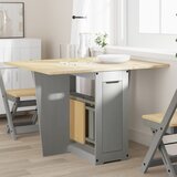 vidaXL jedilna miza corona siva trdna borovina | Shoptok.si