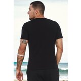 Dewberry T8569 BIKE COLLAR MEN'S T-SHIRT-BLACK-2 | Shoptok.si