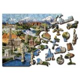WOODEN CITY drvene puzzle - znamenitosti l cene
