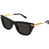 Bottega Veneta BV1369S 001 ONE SIZE (50) Črna/Siva | Shoptok.si