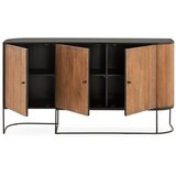 MOME Komoda iz masivnega manga v naravni barvi 165x90x40 cm Curve – | Shoptok.si