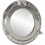 Viseće Stensko ogledalo viseče Ø38 cm aluminij in steklo