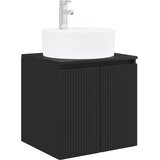  Set ormarića za kupaonicu 3 kom. Crna 49,5 x 44,5 x 65 cm | shoptok.hr