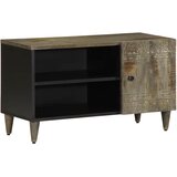 TV ormarić svijetlo sivi 80x31,5x46 cm Puno drvo Mango | shoptok.hr