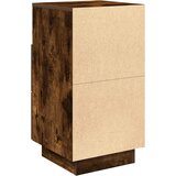  Noćni ormarići 2 kom s 2 ladice dimljeni hrast 36x36x68 cm | Eponuda.com