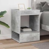  Stranska miza Betonsko siva 40 x 40 x 56 cm Konstruiran les, (5000201818) | Shoptok.si