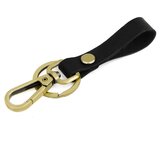 INF Ročno izdelana usnjena obeska za ključe - eleganten obesek iz cinkove zlitine, (5000078062) | Shoptok.si