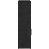  Regal za knjige crni hrasta 60x24x85 cm od konstruiranog drva | shoptok.hr