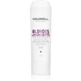 Goldwell Dualsenses Blondes & Highlights regenerator za plavu kosu neutralizirajući žuti tonovi 200 ml