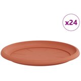  Kružni Pladanj za Cvijeće 24 pcs Crvena cigla Ø 27 x 2,5 cm | shoptok.hr