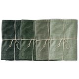 Really Nice Things set od 4 platnene salvete s lanom Green Gradient, 43 x 43 cm Cijene