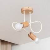 plafonski luster oxford 2xE27/15W/230V borovina/krema | Eponuda.com