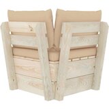  Kutna sofa od paleta s jastucima impregnirana smrekovina | shoptok.hr