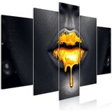  Slika - Gold Lips (5 Parts) Wide 200x100 Cijene
