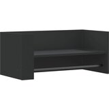 Maison Chic Stenska polica - Viseča Polica črna 70,5x35x30,5 cm iverna plošča, (21758673) Cene